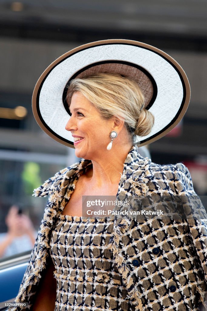 Queen Maxima Of The Netherlands Open Theater Zuidplein in Rotterdam