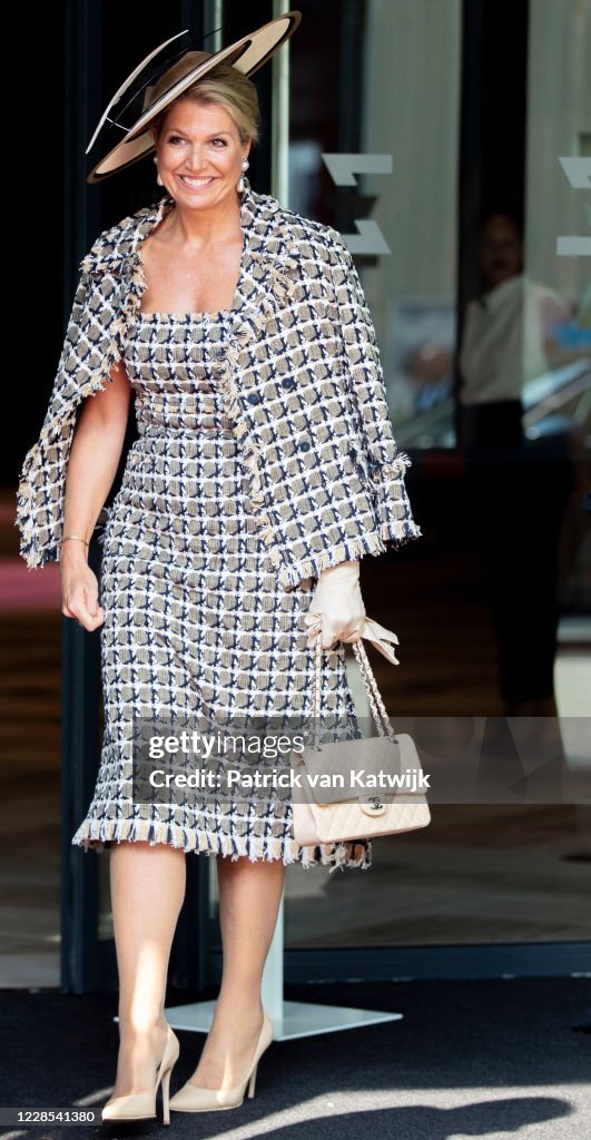 Queen Maxima Of The Netherlands Open Theater Zuidplein in Rotterdam