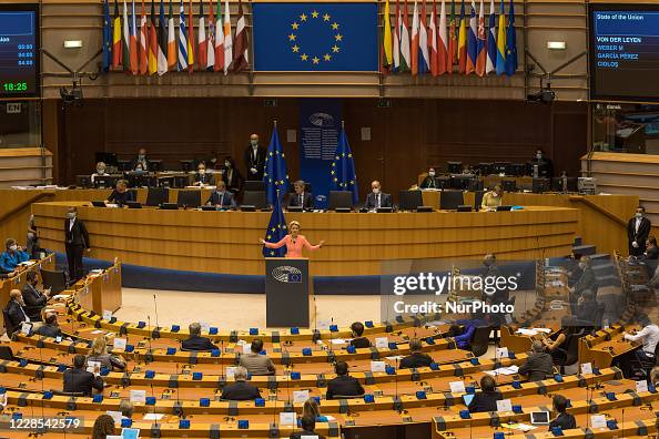 Ursula von der Leyen Gives 2020 Address Ursula von der Leyen Gives 2020 Address
