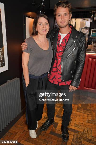 Sadie Frost and Rafferty Law attend a special screening of Sadie Frost's "Contact" and other short films hosted by Everyman & Blonde To Black to...