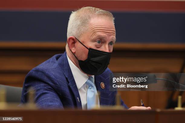 Jeff Van Drew, a Republican from New Jersey, speaks during a House Homeland Security Committee security hearing in Washington, D.C., U.S., on...