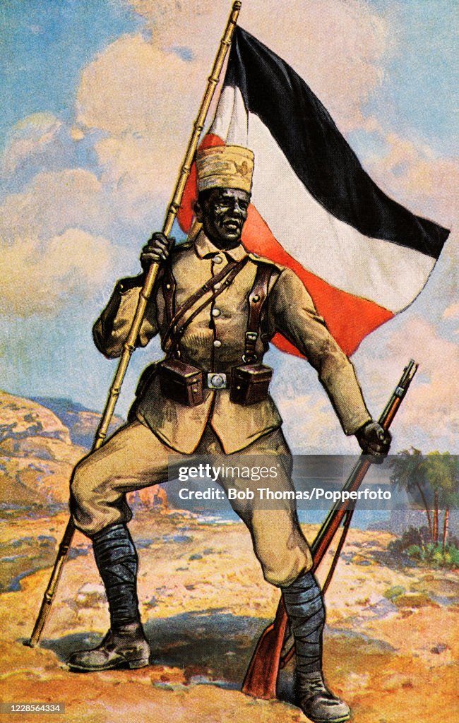 German East African Soldier