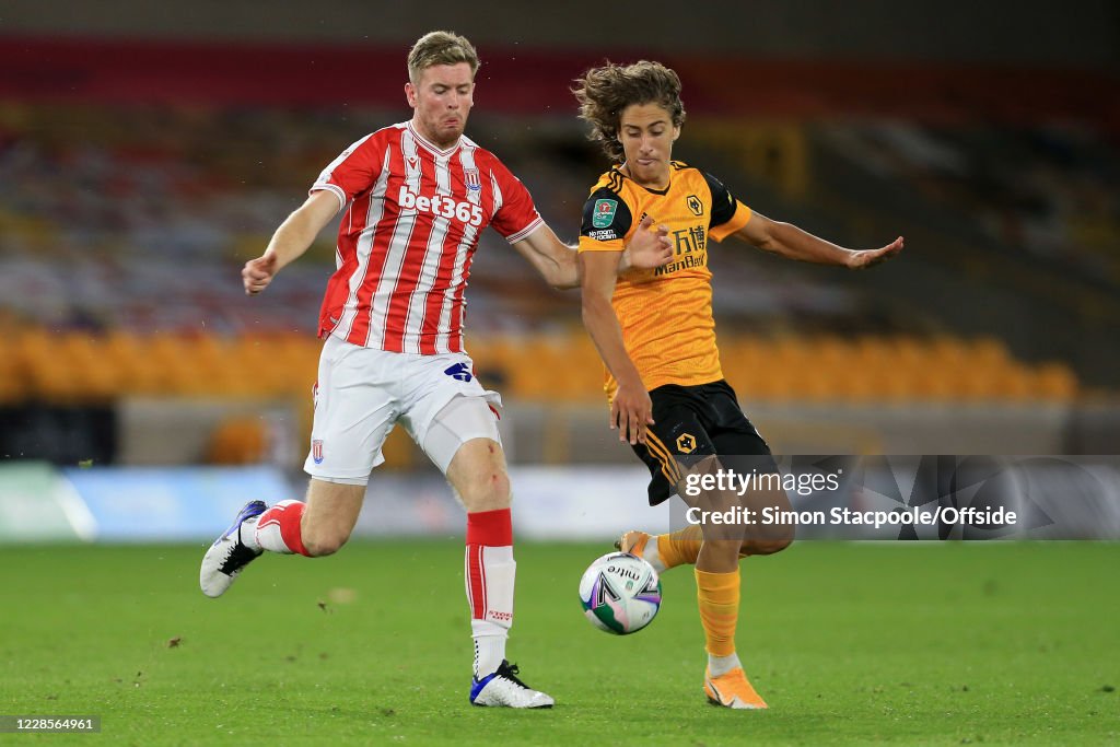 Wolverhampton Wanderers v Stoke City - Carabao Cup Second Round