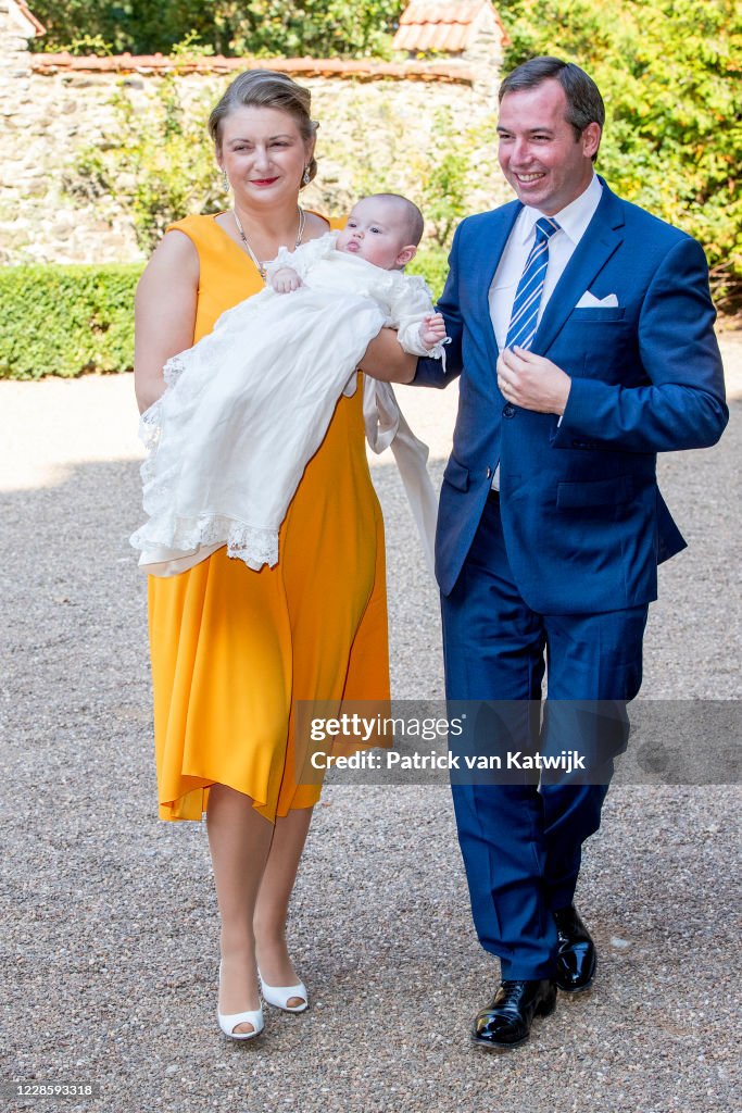 Baptism Of Prince Charles Of Luxembourg At L'Abbaye St Maurice De Clervaux