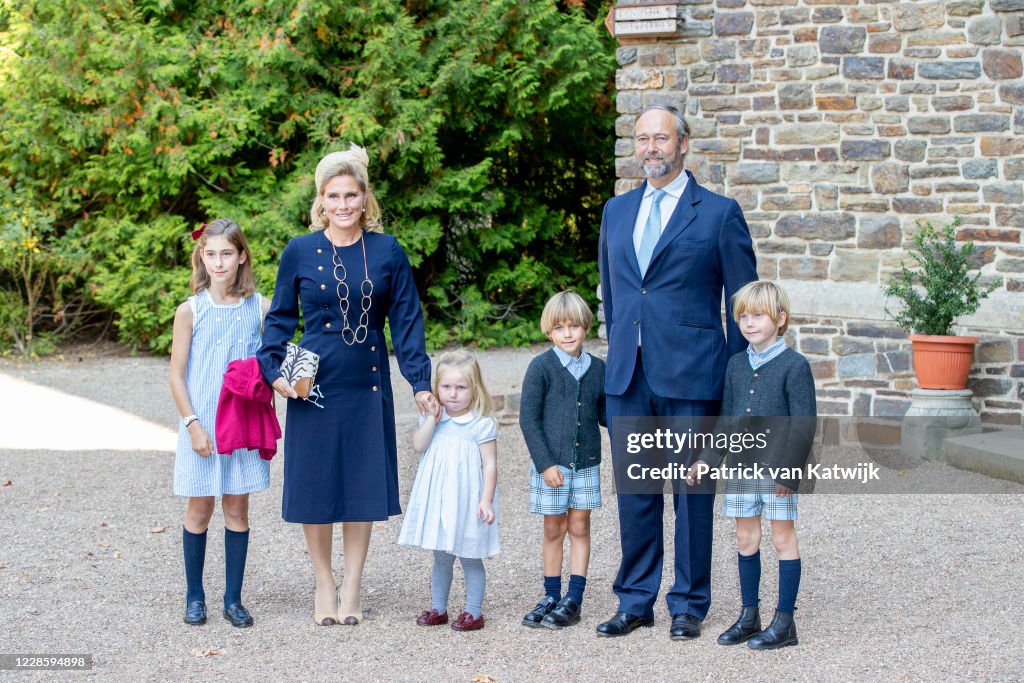 Baptism Of Prince Charles of Luxembourg At L'abbaye St Maurice De Clervaux