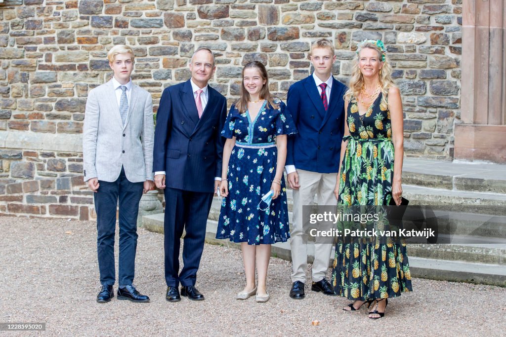 Baptism Of Prince Charles of Luxembourg At L'abbaye St Maurice De Clervaux