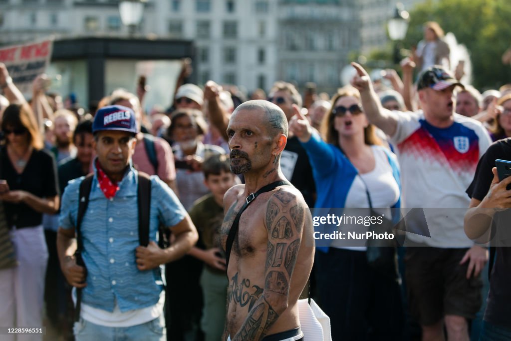 Anti-Vax Rally In London