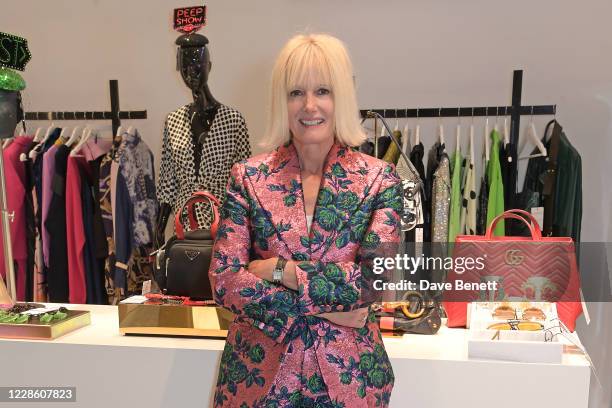 Chairwoman Jane Shepherdson attends the My Wardrobe HQ LFW panel talk "The Future Of Fashion In A Post Covid Era" during London Fashion Week...