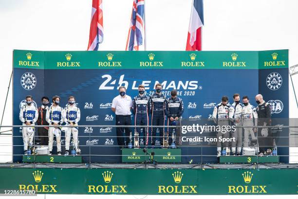 Of Anthony DAVIDSON , Antonio-Felix DA COSTA , Roberto GONZALEZ and UNITED AUTOSPORTS, ORECA 07 - GIBSON of Phil HANSON , Filipe ALBUQUERQUE , Paul...