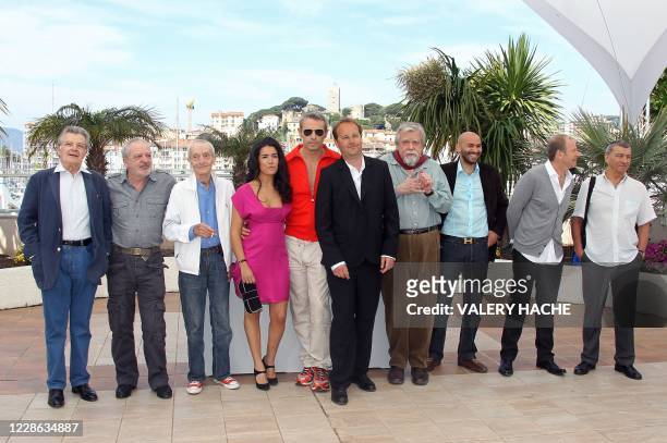 French actor Philippe Laudenbach, French actor Jean-Marie Frin, French actor Jacques Herlin, French actress Sabrina Ouazani, French actor Lambert...