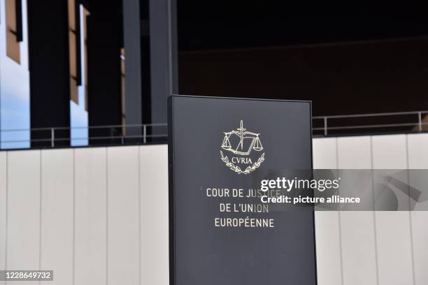 September 2020, Luxembourg, Luxemburg: European Court of Justice ECJ Cour de justice de l'Union européenne. Photo: Horst Galuschka/dpa