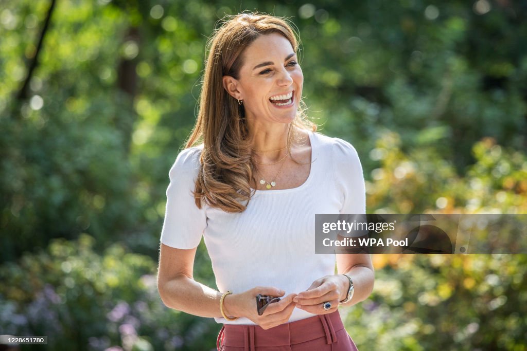 The Duchess of Cambridge Meets Families And Key Organisations To Discuss Parent Wellbeing