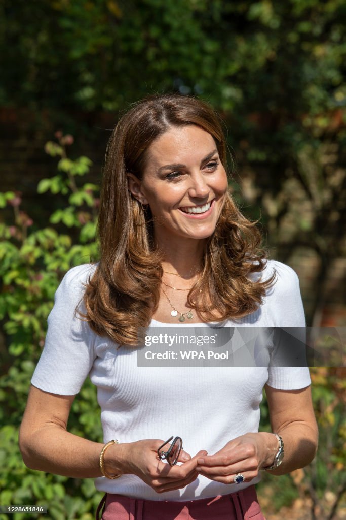 The Duchess of Cambridge Meets Families And Key Organisations To Discuss Parent Wellbeing