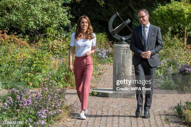 Catherine, Duchess of Cambridge hears from families and key organisations about the ways in which peer support can help boost parent wellbeing while...