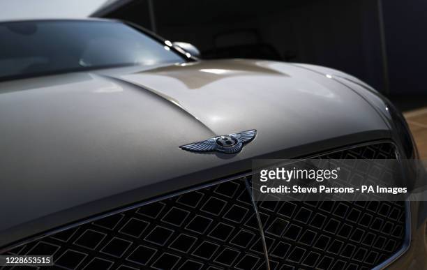 Bentley debuts its new Continental GT Mulliner coupe during the media day for the Salon Prive Concours d'Elegance at Blenheim Palace in Oxfordshire....