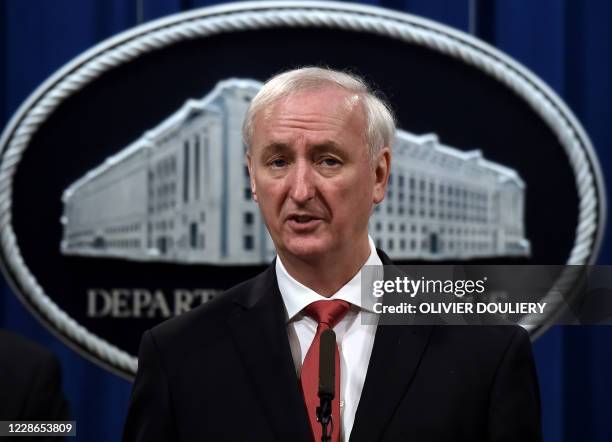 Deputy Attorney General Jeffrey A. Rosen announces significant law enforcement actions related to the illegal sale of drugs and other illicit goods...