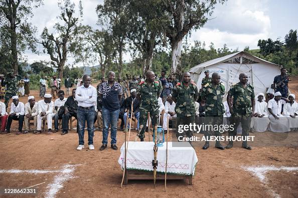 Codeco Members of the CODECO sect from the Lendu community welcome former ...
