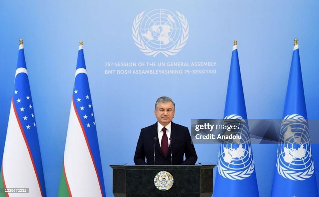 Uzbek President addresses UN in Uzbek language for the first time