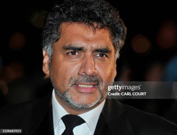 British-Pakistani entrepreneur and television personality, James Caan, arrives to attend the the 'Asian Awards' in central London, on October 26,...