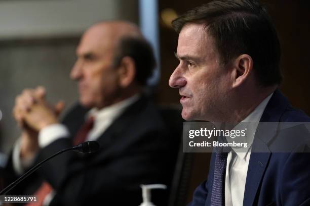 David Hale, undersecretary of state for political affairs at the U.S. Department of State, speaks during a Senate Foreign Relations Committee hearing...