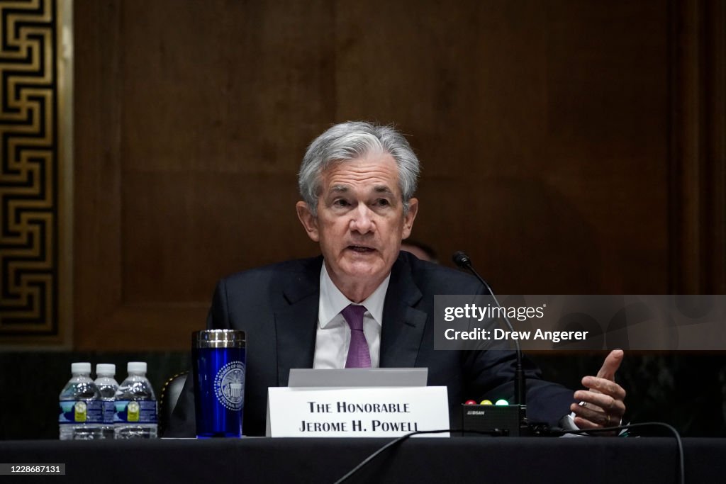 Treasury Secretary Mnuchin And Fed Chair Powell Testify On CARES Act Before Senate