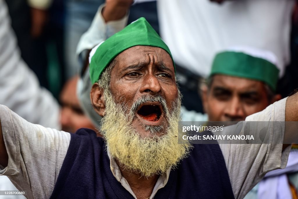 INDIA-POLITICS-AGRICULTURE-PROTEST