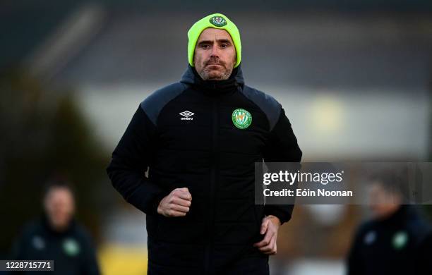 Bray , Ireland - 25 September 2020; Bray Wanderers coach Denis Hyland ahead of the SSE Airtricity League Premier Division match between Bray...