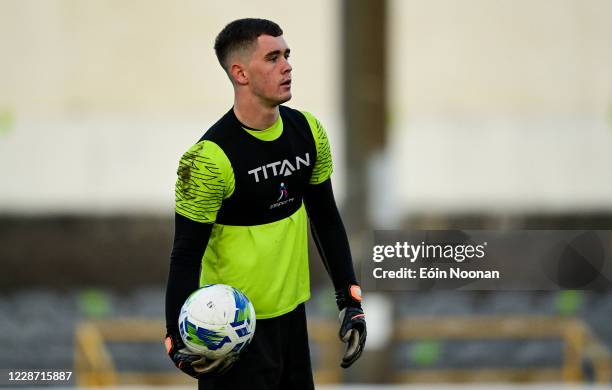 Bray , Ireland - 25 September 2020; Brian Maher of Bray Wanderers during the SSE Airtricity League Premier Division match between Bray Wanderers and...