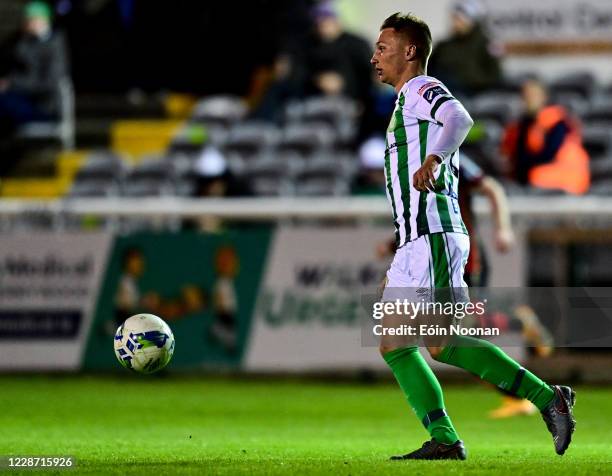 Bray , Ireland - 25 September 2020; John Ross Wilson of Bray Wanderers during the SSE Airtricity League Premier Division match between Bray Wanderers...