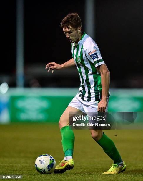 Bray , Ireland - 25 September 2020; Luka Lovic of Bray Wanderers during the SSE Airtricity League Premier Division match between Bray Wanderers and...