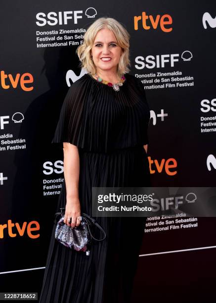 Rosa Tous attends 'Oso' premiere during the 68th San Sebastian International Film Festival at the Kursaal Palace on September 25, 2020 in San...