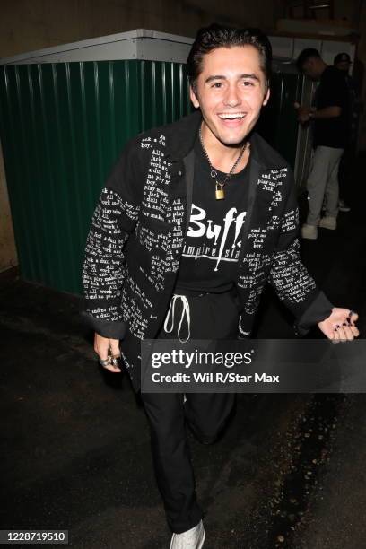 Isaak Presley is seen on September 25, 2020 in Los Angeles, California.