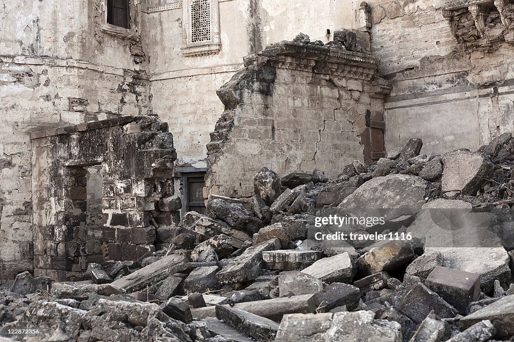 Earthquake Damage From Bhuj, India