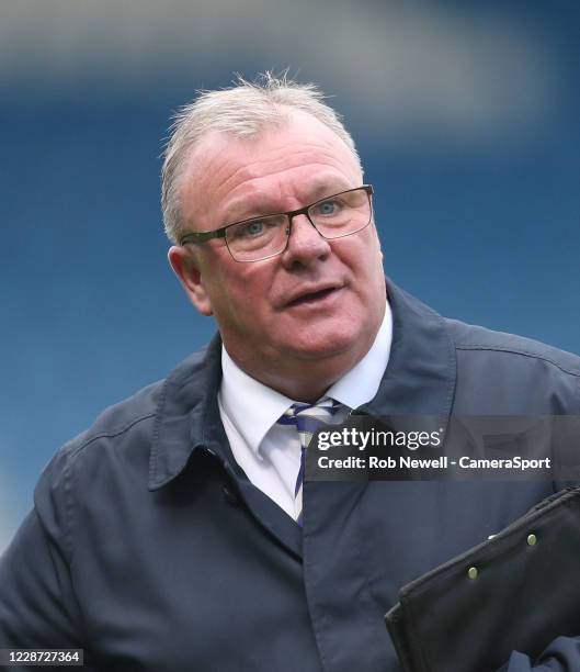 Gillingham manager Steve Evans during the Sky Bet League One match between Gillingham and Blackpool at MEMS Priestfield Stadium on September 26, 2020...