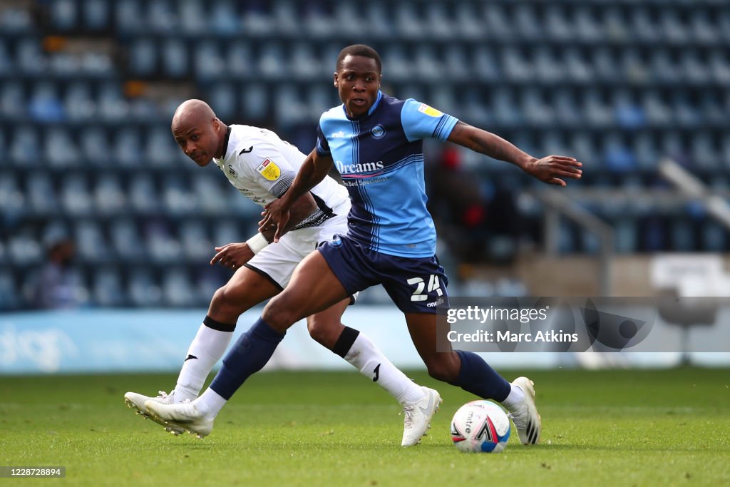 Wycombe Wanderers v Swansea City - Sky Bet Championship