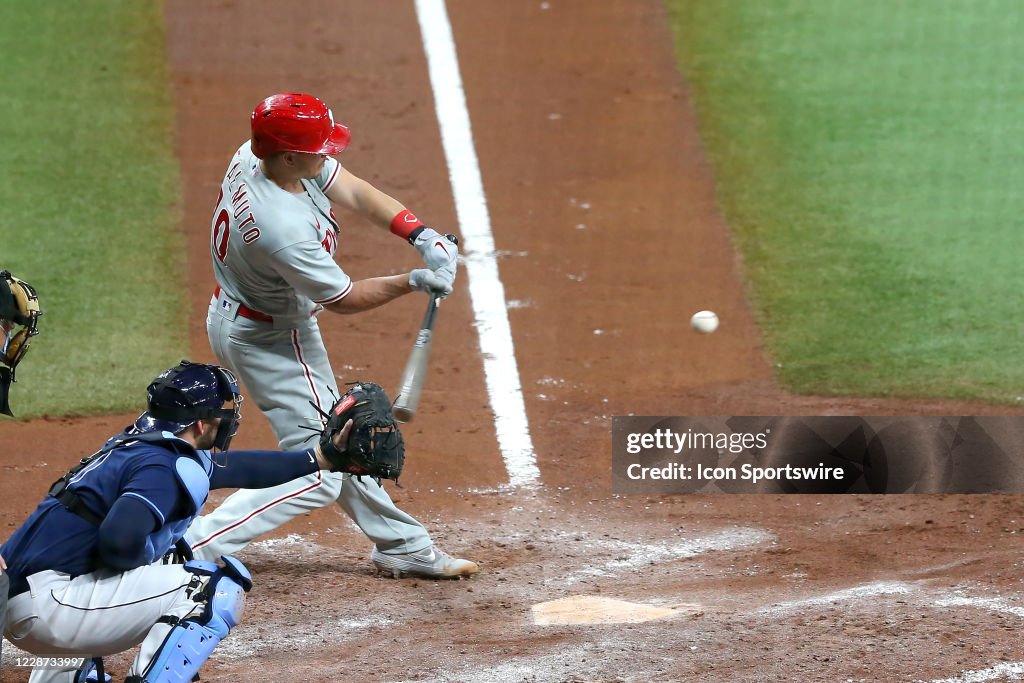 MLB: SEP 26 Phillies at Rays