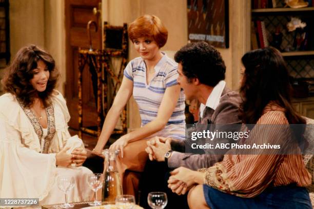 Barbi Benton, Marianna Black, Jed Allan, Didi Carr appearing in the ABC tv series 'Sugar Time'.