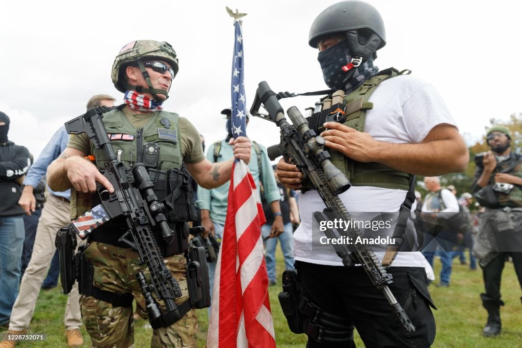 Proud Boys rally in Oregon