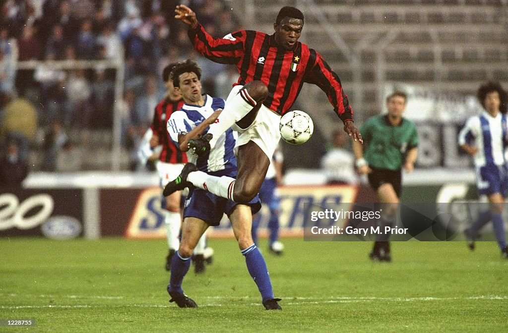 Marcel Desailly of AC Milan