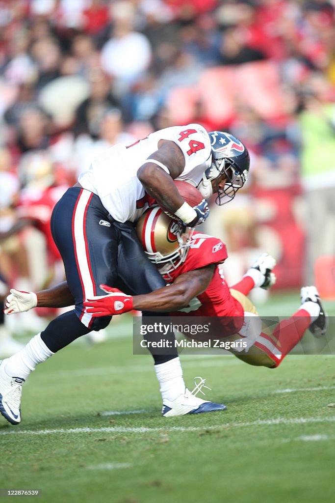 Houston Texans v San Francisco 49ers