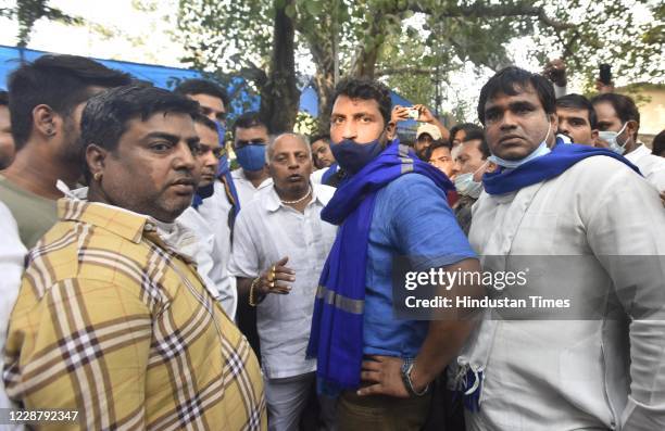 Chandra Sen Ravan 114 Chandrashekhar Azad Ravan Photos & High Res Pictures - Getty Images