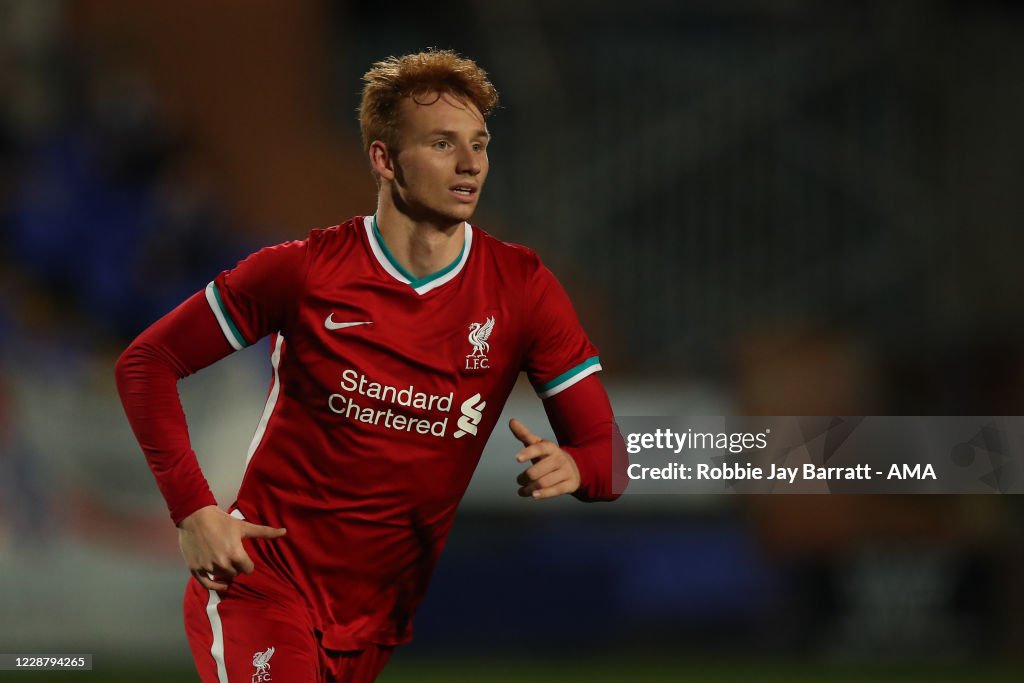 Tranmere Rovers v Liverpool U21 - EFL Trophy