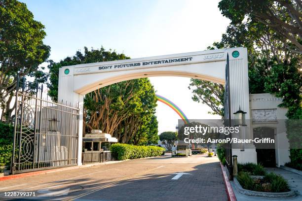 General views of the Sony Pictures Entertainment movie studio lot on September 29, 2020 in Culver City, California.