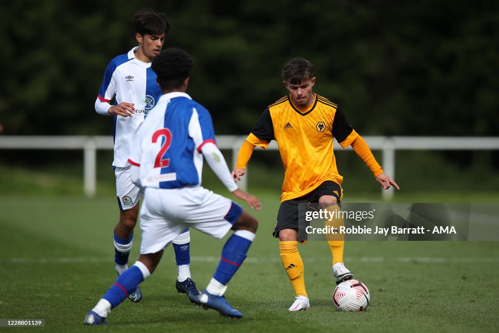 Blackburn Rovers U18 v Wolverhampton Wanderers U18 - Under 18s Premier League