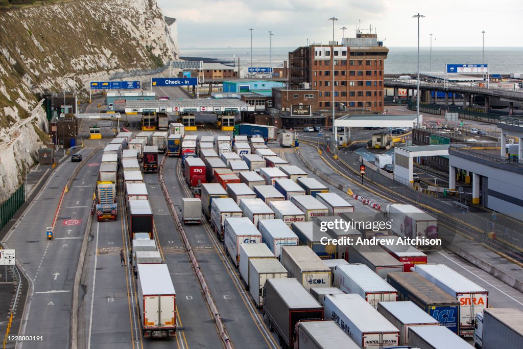 The Port Of Dover United Kingdom