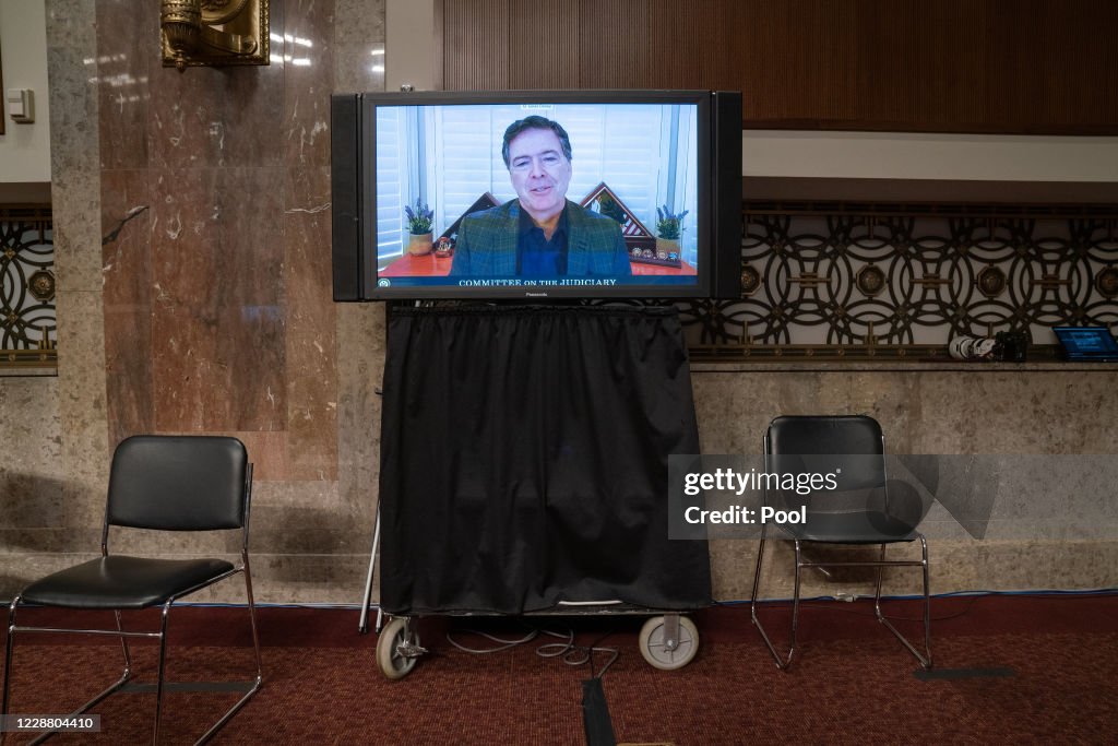 Former FBI Director James Comey Testifies Before Senate Judiciary Committee On Russia Investigation