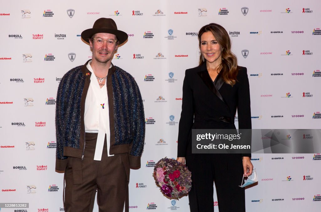 Crown Princess Mary Attends The Danish Rainbow Awards 2020