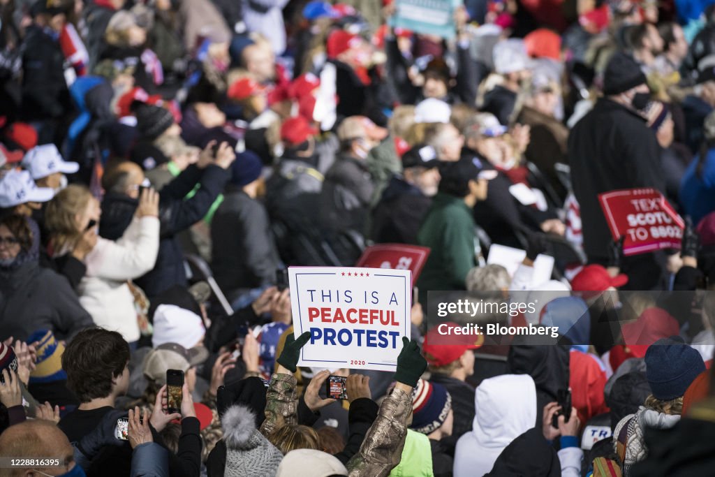 President Trump Holds 'Make America Great Again' Rally In Minnesota