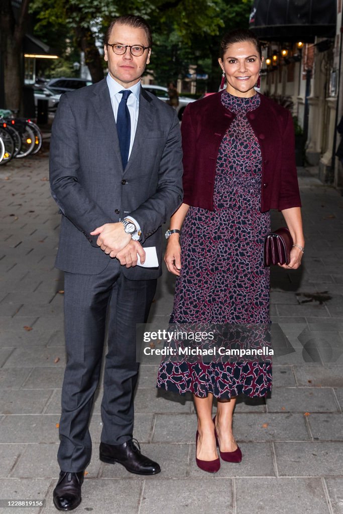 Swedish Royals Visit Maxim Theater