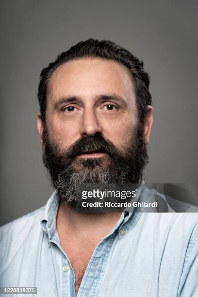Filmmaker Quentin Dupieux poses for a portrait during the 77th Venice Film Festival on September, 2020 in Venice, Italy.